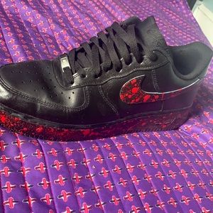 Custom Air Force 1's.